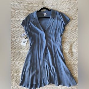 Aritizia Sunday Best Vida Dress Blue - Size Large